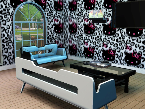 Sims 3 — hello kitty leopard by BringNikkiTheHorizon — 