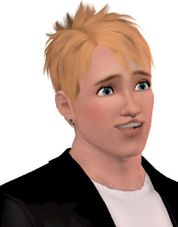 Sims 3 — Ryan by taxa08 — Ryan his a young adult, he likes sports, love cars and he want to be a football player. His