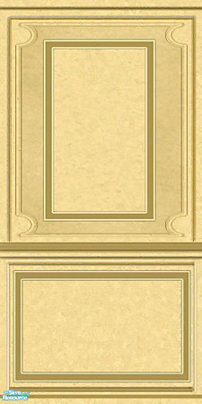 Sims 2 — Victorian Robber Baron's Wall Panel by Cashcraft — A recolor of my Victorian Inspired Study set. The recolor