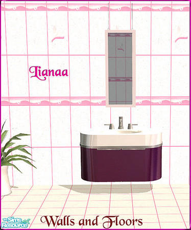 Sims 2 — Set 11 Designer Walls and Floors by TSR Archive — Set 11 Designer Walls and Floors
