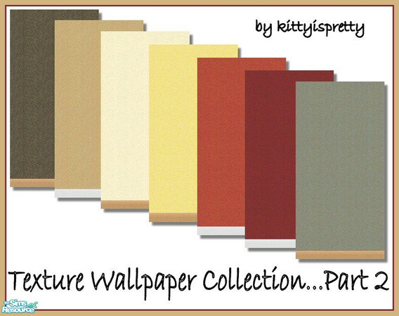 Sims 2 — Texture Wallpaper Collection Part 2 by kittyispretty69 — This is a set of 14 wallpapers to use when you want to