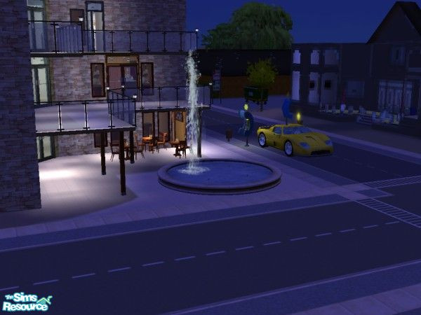 Sims 2 —  by patrick_san460 — A mall complete with a Computer Shop, Grocery, Coffee Shop, a Club with Drinks,a Rooftop