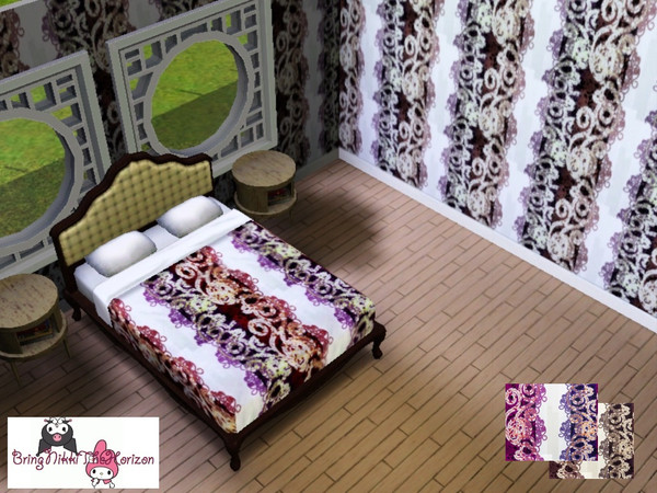 Sims 3 — purple blue by BringNikkiTheHorizon — 