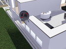 Sims 3 — Dish Network Wall Mounted Dish by clutch3547 — Dish Network Wall Mounted Dish By:Clutch3547