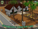 Sims 3 — 13 Dead End Lane by sww — U-shaped 2 bedroom house, which has the unusual feature of a graveyard in the garden.