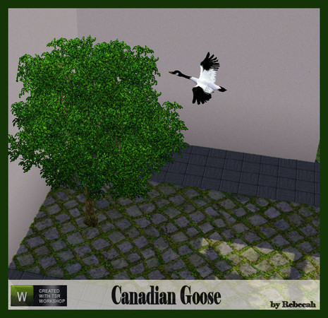 Sims 3 — Canadian Goose by rebecah — Found under Deco/Sculptures for $125.