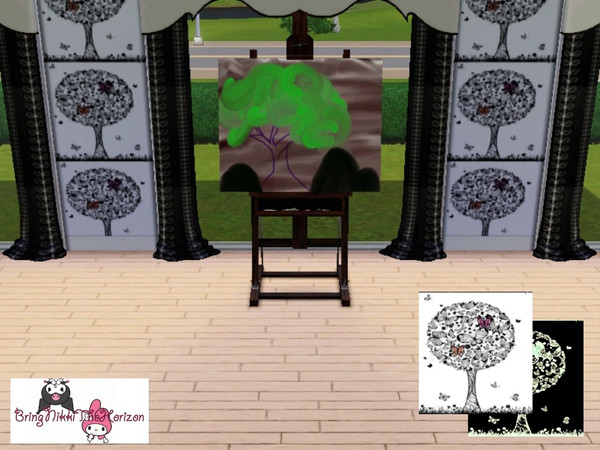 Sims 3 — butterfly tree by BringNikkiTheHorizon — 