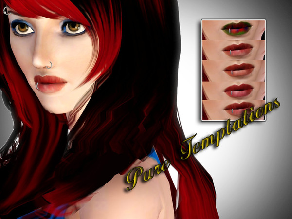 Sims 3 — Eskribo-PureTempations by Es-Kribo — Eskribo-PureTemptations , This lipstick is great for a natural look , or a