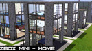 Sims 3 — zBox Mini - Home with Parking by jjsy — Lifestyle in a 6x6-footprint box on a 10x10 lot with a touch of Zen.