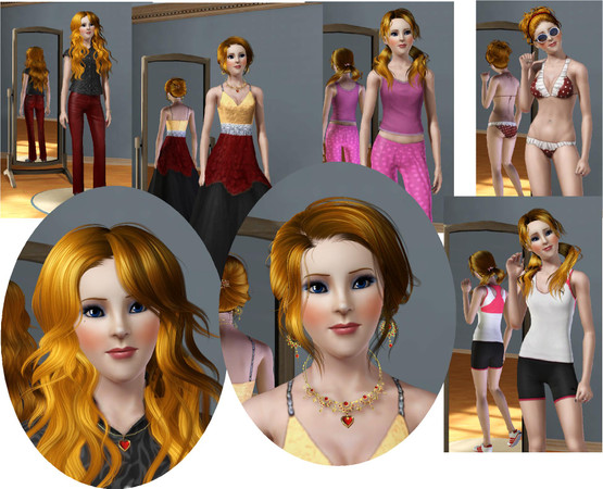 Sims 3 — Elayne Trakand by PietaEversong — A modern tribute to one of the best series of all time - Robert Jordan's The