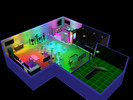 Sims 3 — Party Basements by _MunchKidMan — A two storied basement perfect for partying. The top floor includes a