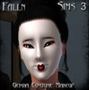 Sims 3 — Falln Geisha MakeUp by Falln — Beautiful costume make-up for your Geisha Sims! This make-up will work for: