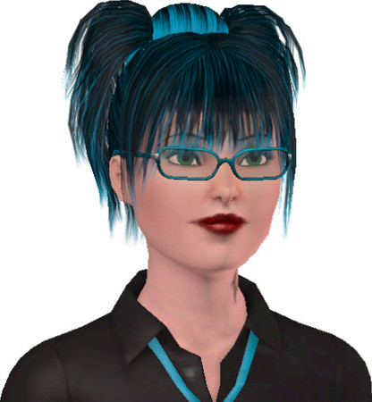 Sims 3 — Issabella Blut by MeCrazyPanda — Issabella is a young teenage vampire who has a twin sister. She has a loving