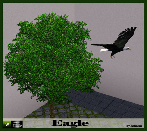 Sims 3 — Eagle by rebecah — Found under Deco/Sculptures for $125.