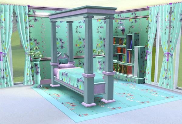 Sims 3 — marcorse_simplyflutter by marcorse — A delicate, and pretty, butterfly 'stripe'.