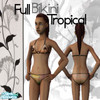 Sims 2 — Tropical Bikini by Hailz19xx — A Re-color of the basic Sims 2 bikini.