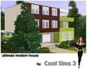 Sims 3 — Ultimate Modern House by Cool Sims 3 — Small house with nice garden and outdoor pool. by Cool Sims 3