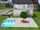 Sims 3 — *V2*Modern Starter Home 1BR 1BA by yoaming12 — Version 2 Fun house- Features Better Roof Better Placed Windows