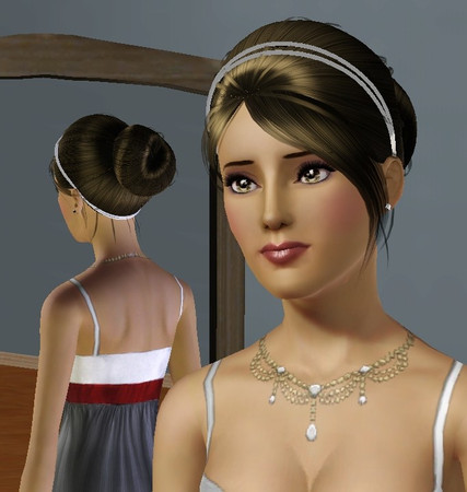 Sims 3 — Taryn by austino — Taryn is a small town girl who recently left Riverview in order to work for the fancy bistro