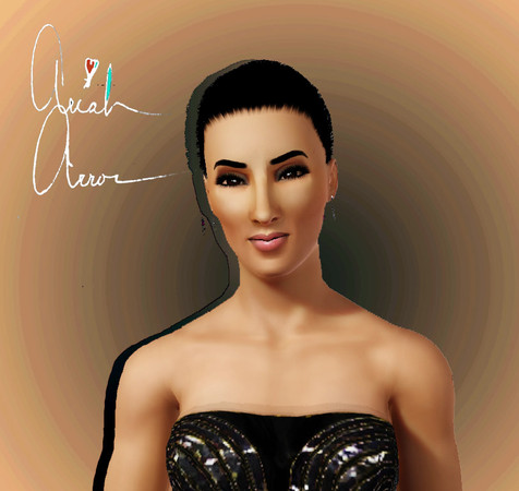 Sims 3 — Kim Kardashian by ariah_Arron — Armenian-American socialite, fashionista, entreprenuer, actress, and more, Kim