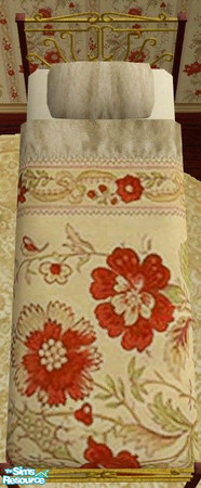 Sims 2 — Nostalgia Nursery - Bedding by Riverwillows — Beautiful reproduction nursery, circa 19th century. Comes complete