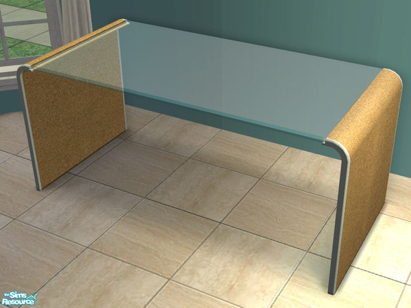 Sims 2 — TC 73 Arizona Cool Blue - Dining Table by H3wwy — Recolour of the ever changing Arizona set, using Svealyn\'s
