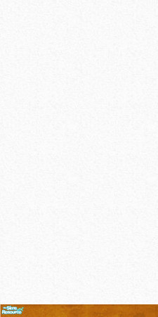 Sims 2 — Spanish Wall  - Barcelona by eriduserpent — Plain white painted wall with a tile skirting board. (Matching terra