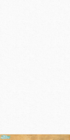 Sims 2 — Spanish Wall - CampoCamara by eriduserpent — Plain white painted wall with a tile skirting board. (Matching