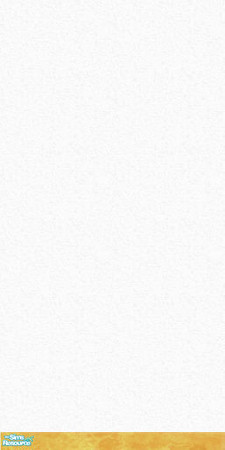 Sims 2 — Spanish Wall - Valencian by eriduserpent — Plain white painted wall with a tile skirting board. (Matching terra