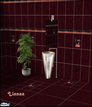 Sims 2 — Set 8 Designer Walls and Floors by Lianaa — Set 8 Designer Walls and Floors