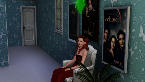 Sims 3 — Twilight Saga Movie Posters by emajeannie — Poster re-textures to show the twilight adverts as decor for the