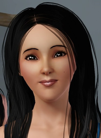 Sims 3 — Noella by austino — Noella, a Korean model, currently resides in the wonderful city of Bridgeport. What's in her