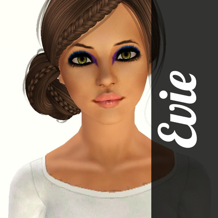 Sims 3 — Tri-Tone Eye Shadow 2 - Evie by ES3C — Tri-Tone Eye Shadow | Young Adult and Adult Females