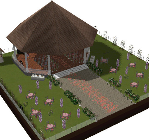 Sims 3 — Wedding Paradise by christian d — This place was made for you.Here your wedding will be like a beautiful dream