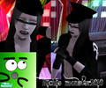 Sims 2 — Marilyn Manson make up from fight video by richie_monster2010 — i know the outfit and face isn\'t perfect but i