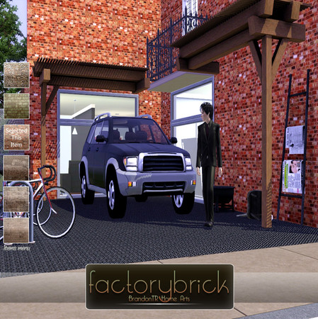 Sims 3 — FactoryBrick3 (Pattern) by brandontr — BrandonTR at TSR