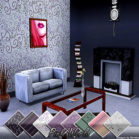 Sims 3 — PinkWorld2 by Beneka — Beneka at TSR