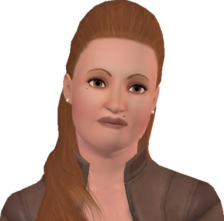 Sims 3 — Clara Dawson by polkA_MAN — As any other girl Clara wish to have kids, but her fatness stands in front of her