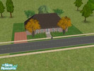 Sims 2 — 2 Bedroom Simple Home by melmo1998 — 2 Bedroom- 1 Little Girl Room and 1 Adult. 1 Bathroom - Black and White