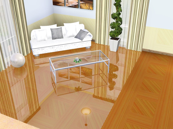 Sims 3 — some floor by maxi king — I done the floor with the mirror Rug from Murano and left some out,so you can see it