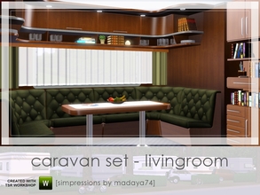 Sims 3 — Caravan Set - Livingroom by madaya74 — Second part of my Caravan Set including LN secational seat without