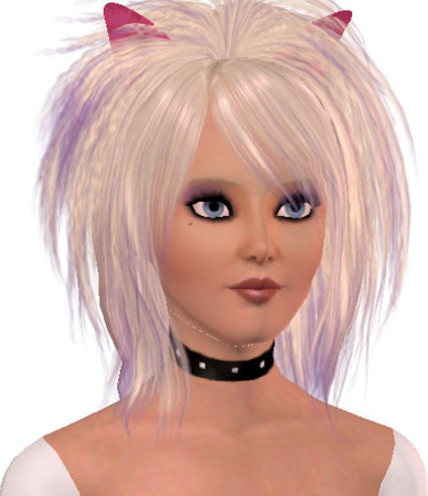 Sims 3 — Misty by PwiiNC3ss_Ru8iK4 — Shes a kinda normal scene girl , bit of a mix XD