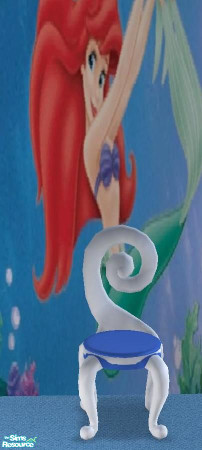 Sims 2 — Ariel Set Bedroom - Ariel Chair by Bury me deep inside your heart — 