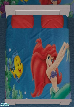 Sims 2 — Ariel Set Bedroom - Ariel Bedding by Bury me deep inside your heart — 
