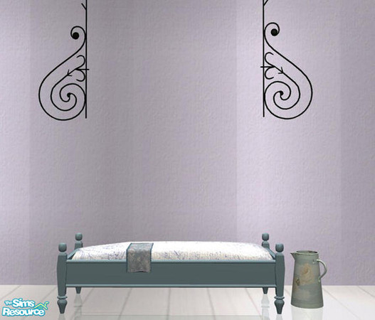 Sims 2 — PB Blue Children - Recolor Bench Montegobedroom blue by ShinoKCR — 