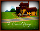 Sims 3 — Une Maison de Campagne by saraiv — The Andersons have lived in this house since the 1600s when their ancestor