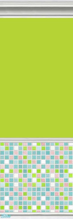 Sims 2 — Hippie Chick 28 by drouinr — Oh, you groovy girl! Grow your flower power with this series of coordinated wall