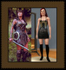 Sims 3 — Xena Warrior Princess Skirt by makreel — Xena Warrior Princess Skirt