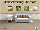 Sims 3 — Abstracts  Painting by KathyDl18 — by kathy for www.kathydescargas.blogspot.com