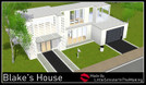 Sims 3 — Blake's House by LittleSimsterInTheMaking — A sophisticated modern designed house with a